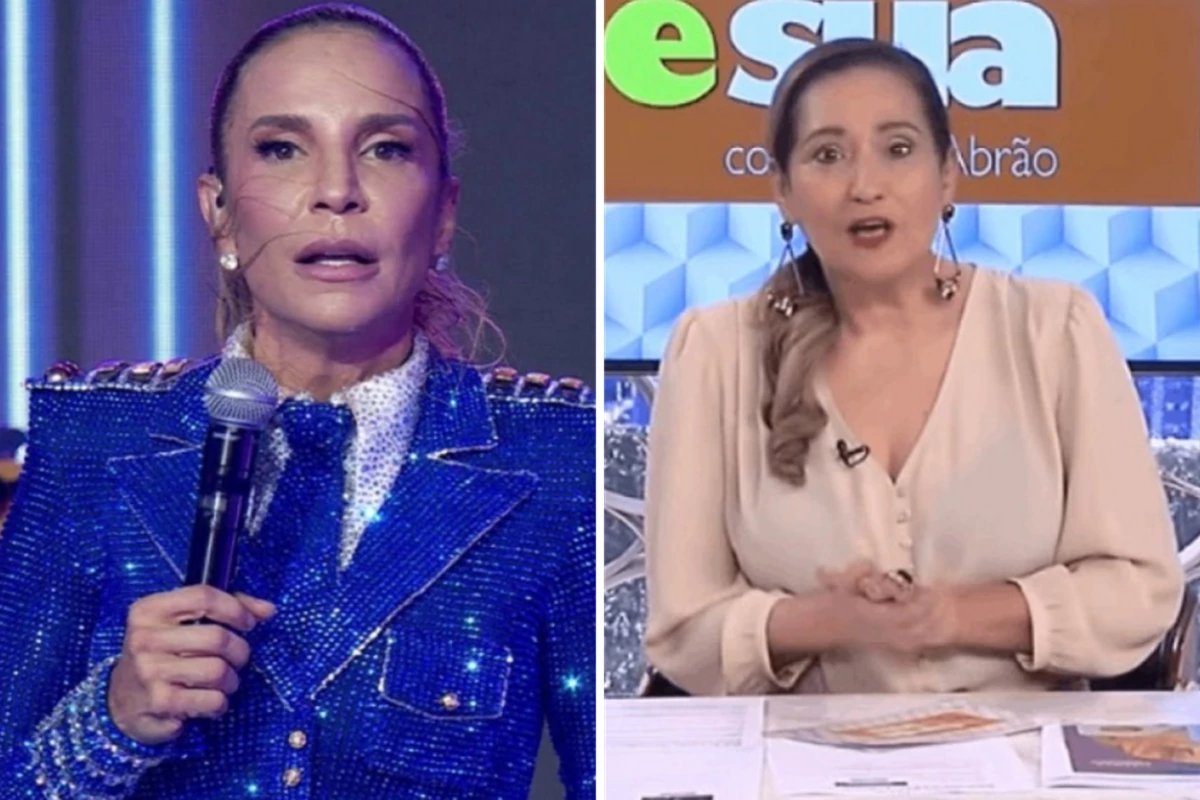 Ivete Sangalo alfineta Sonia Abrao ao vivo no Domingao e