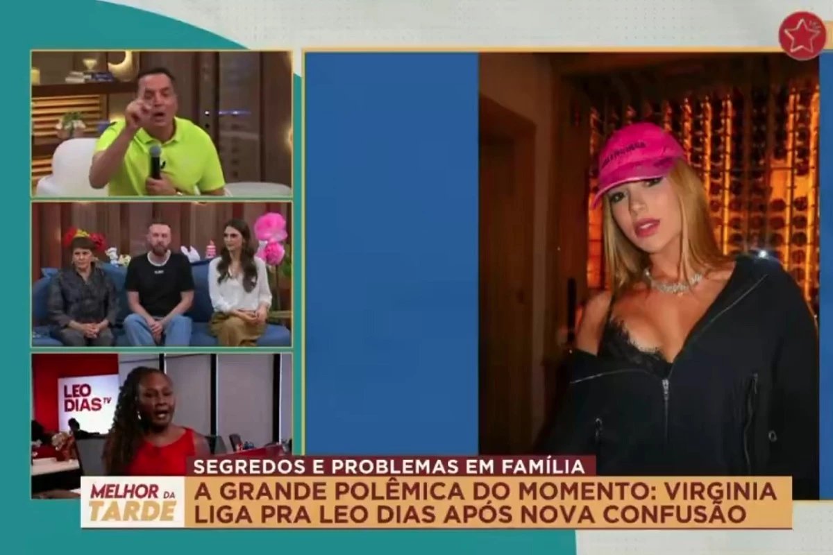 Leo Dias briga feio com apresentadora durante o Melhor da