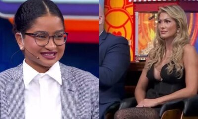 Livia Andrade detona ex BBB no Domingao e dispara sobre climao
