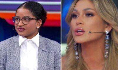 Livia Andrade expoe atitudes de Milena apos ocorrido no Domingao