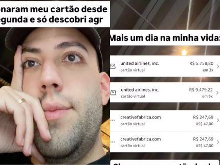 Lucas Rangel e vitima de golpe e sofre prejuizo de