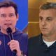 Luciano Huck fica cara a cara com Celso Portiolli e