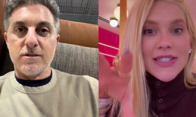 Luciano Huck ‘pede socorro a Virginia Fonseca antes de viajar