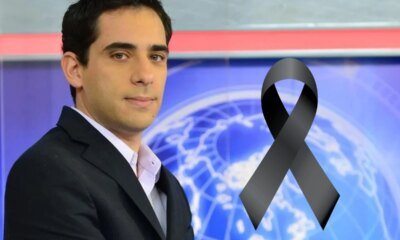 Luto na Record News coube a esposa informar o motivo