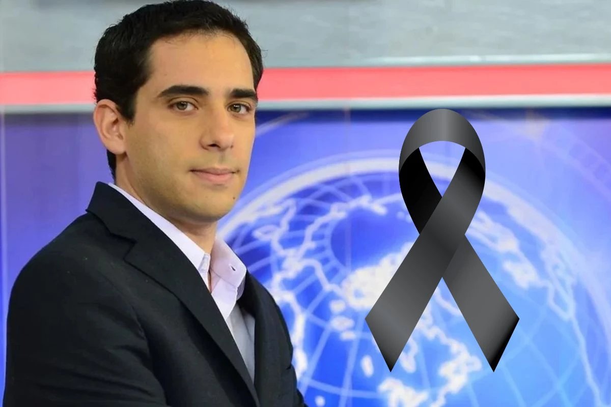 Luto na Record News coube a esposa informar o motivo