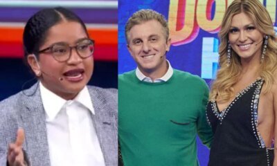 Milena reage contra Livia Andrade apos ocorrido no Domingao