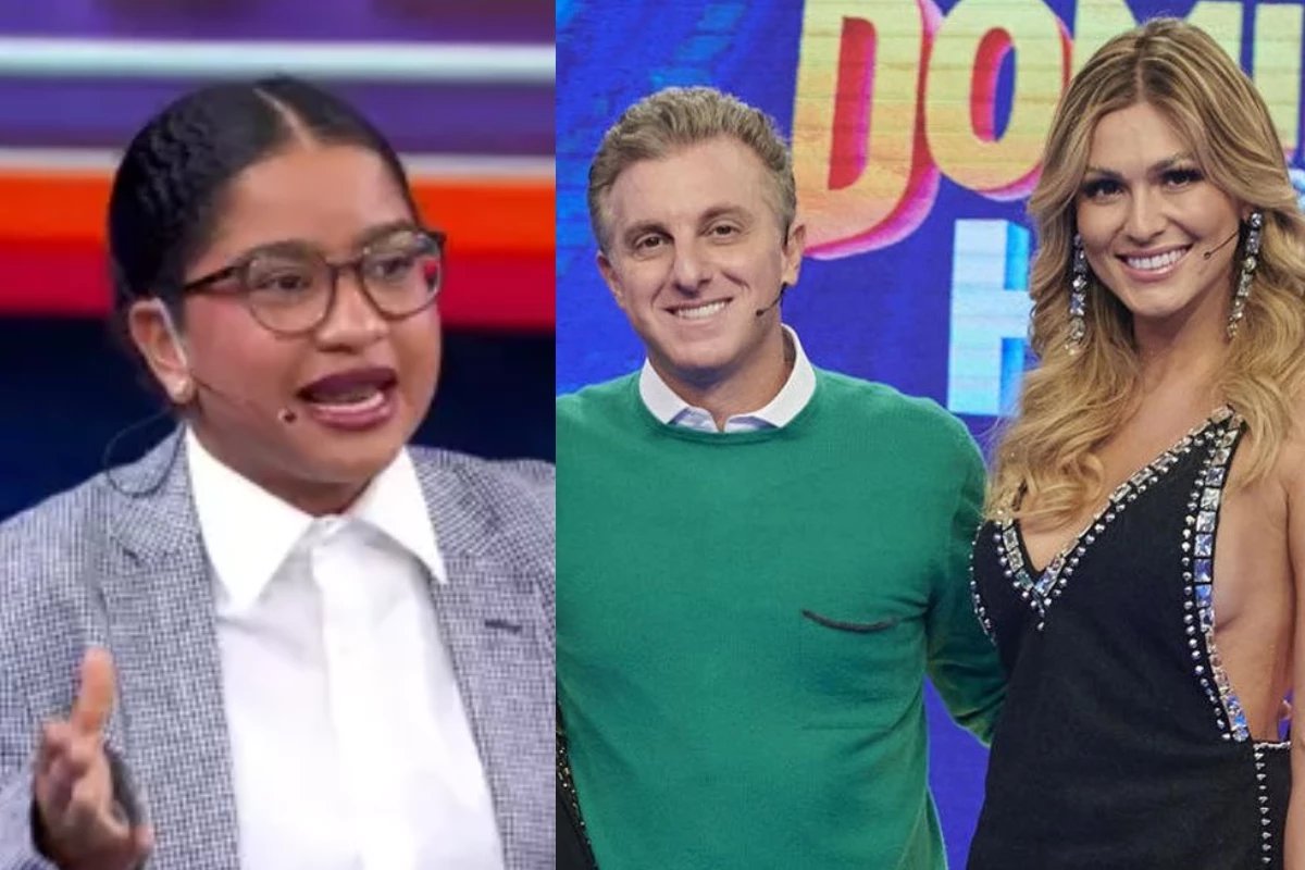 Milena reage contra Livia Andrade apos ocorrido no Domingao