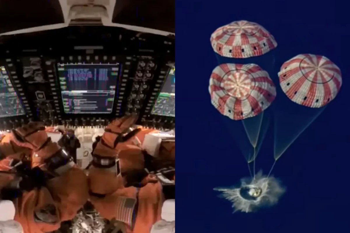 Missao Artemis 2 ao vivo mostra primeiras imagens dos astronautas