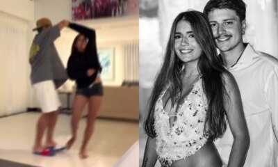 Modelo 18 que seria a nova affair de Ze Felipe