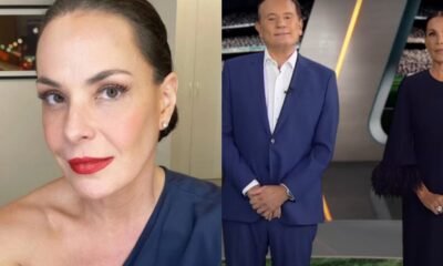 Momento de tensao envolvendo Carolina Ferraz e Roberto Cabrini aconteceu