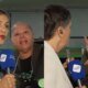Mulher invade transmissao acusa jornalista de fake news e ouve