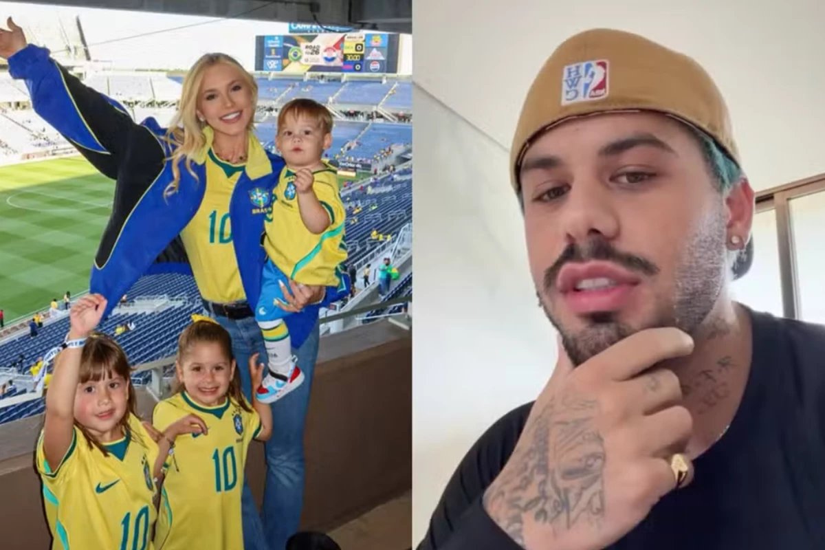 Numero baixissimo de presenca dos filhos de Ze Felipe e