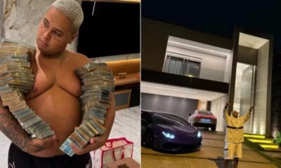 Ostentacao sem freio MC Ryan SP revela fortuna milionaria e