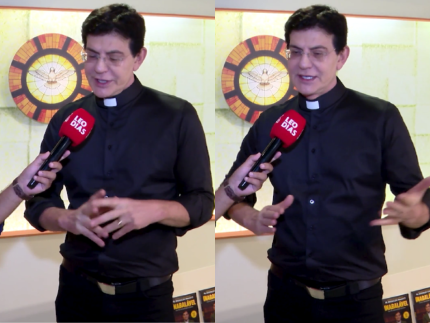 Padre Reginaldo Manzotti revela principal desafio enfrentado por famosos e