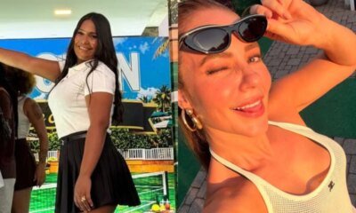 Paolla Oliveira toma atitude com ex BBB Chaiany em festa de