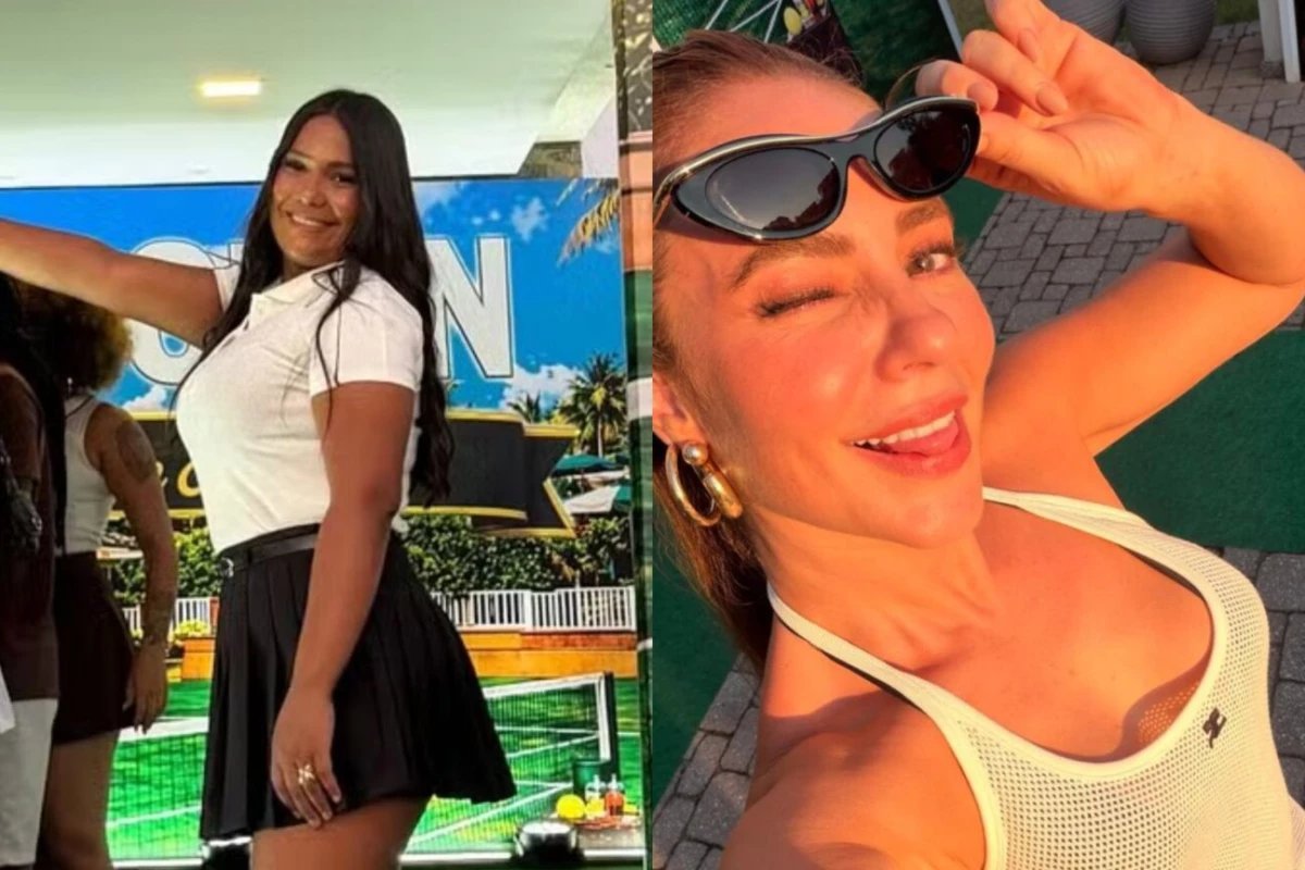 Paolla Oliveira toma atitude com ex BBB Chaiany em festa de