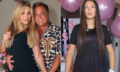 Poliana Rocha nao economiza ao presentear neta de Leonardo com