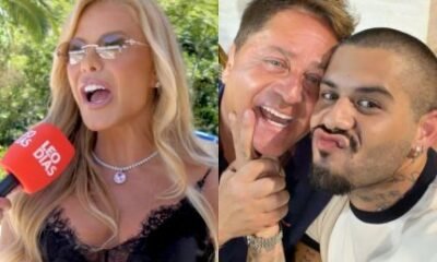 Poliana comenta relacao com Ze Felipe e nega dar pitaco