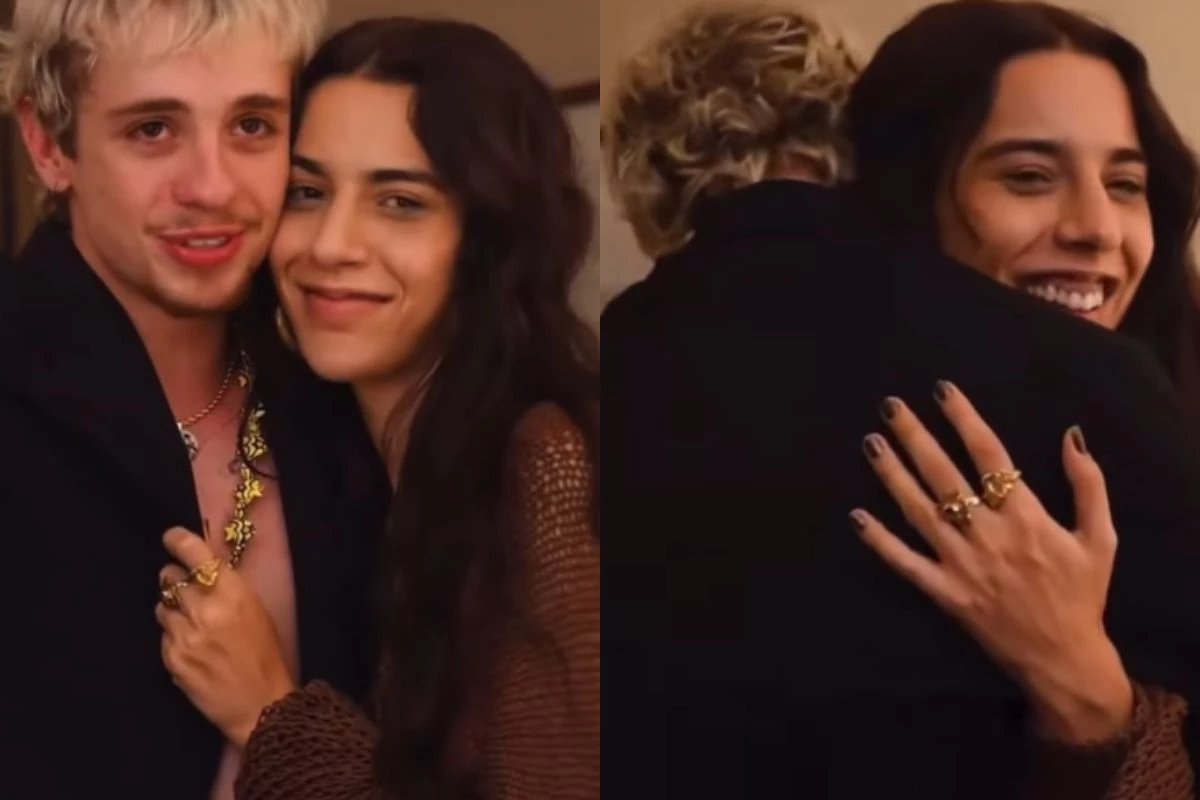 Recepcao de Marina Sena a Juliano Floss da o que