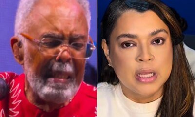 Saudade Gilberto Gil revela foto inedita com Preta Gil nove