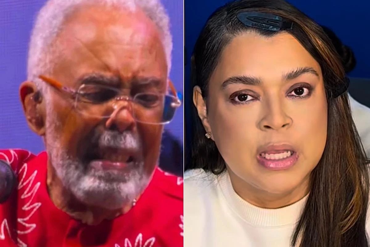 Saudade Gilberto Gil revela foto inedita com Preta Gil nove