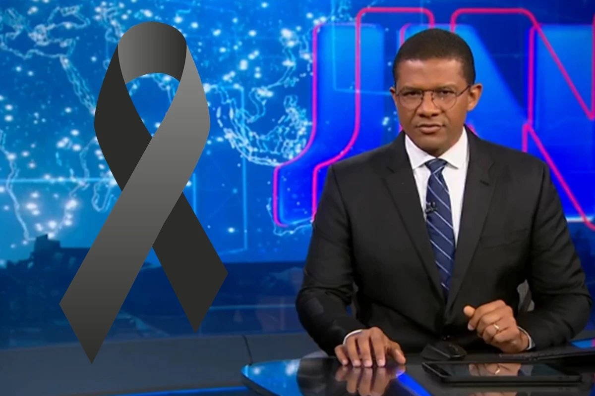 Substituindo Cesar Tralli coube a Marcio Bonfim noticiar ocorrido com