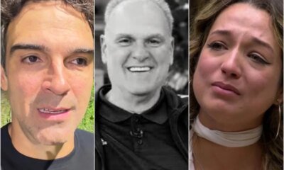 Tadeu Schmidt se manifesta apos morte de Oscar e Samira