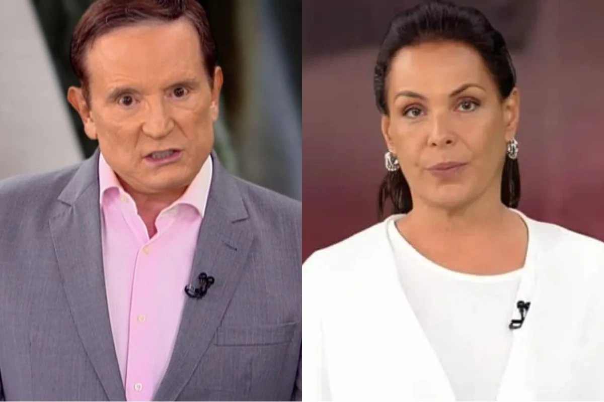 Tensao ao vivo o que aconteceu entre Roberto Cabrini e