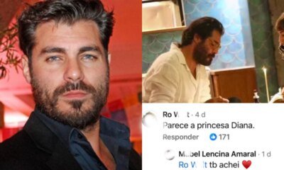 Thiago Lacerda aparece com a filha e semelhanca com Princesa