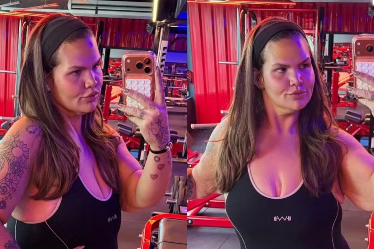 Um ano apos cirurgia Thais Carla atinge 99 kg e