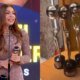 Video Grazi Massafera celebra 3o trofeu no Melhores do Ano