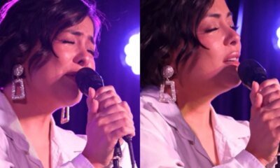 Video Li Martins emociona publico em show e transforma apresentacao