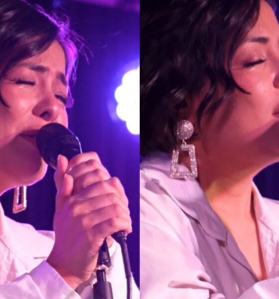 Video Li Martins emociona publico em show e transforma apresentacao