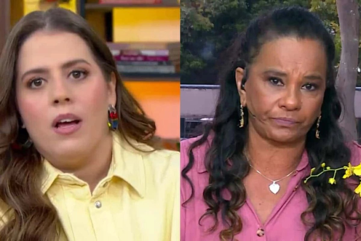 Video Solange Couto pede perdao a Tati Machado ao vivo