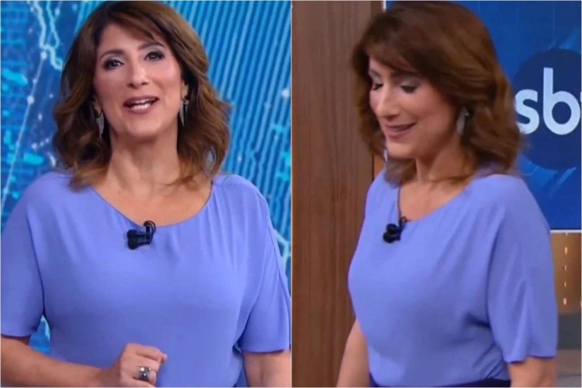 Video jornalista substituta de Cesar Filho no SBT Brasil passa