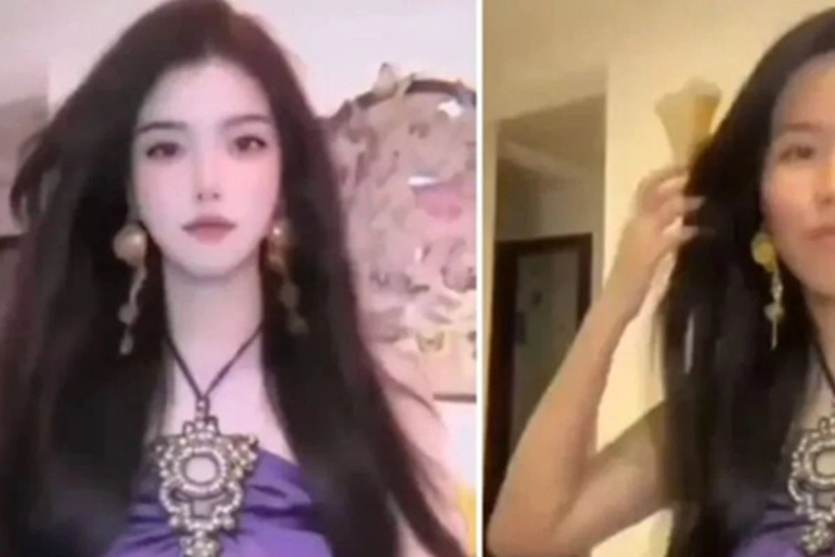 Video rosto verdadeiro de influenciadora e exposto ao vivo apos