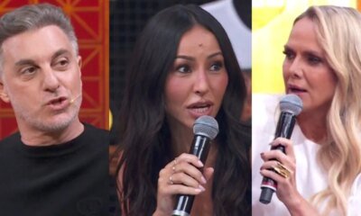 Video – Eliana alfineta Luciano Huck ao vivo apos piada