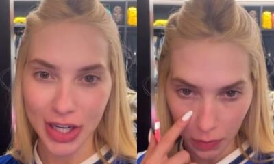 Virginia explica momentos de cara fechada em festa de 27