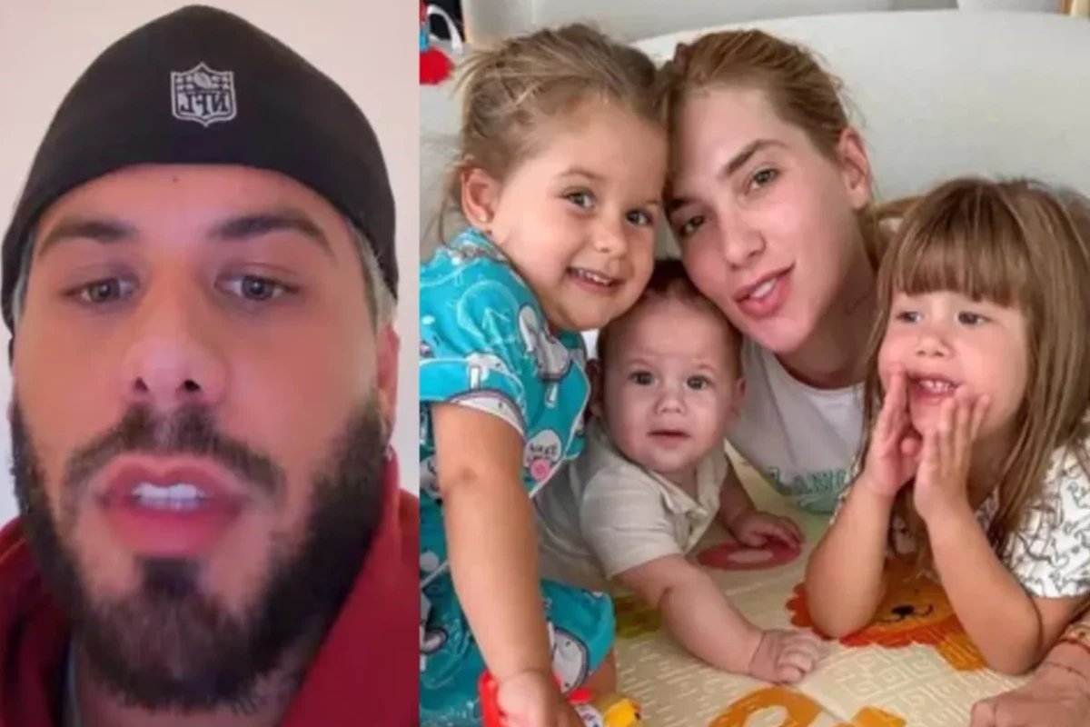 Virginia mostra o que os filhos ganharam de Vini e