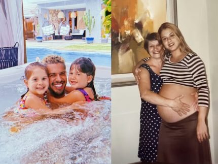 Web aponta semelhanca entre Maria Flor filha de Ze Felipe