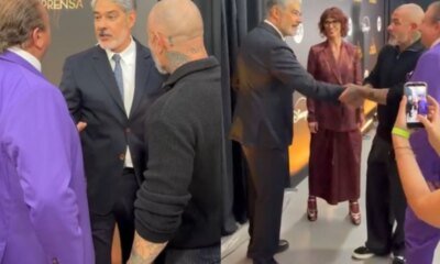 William Bonner e jurados do Masterchef ficam frente a frente