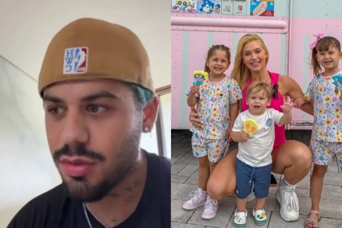 Ze Felipe revela como funciona a guarda dos filhos com