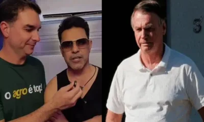 Zeze Di Camargo surpreende ao encontrar Flavio Bolsonaro e.webp