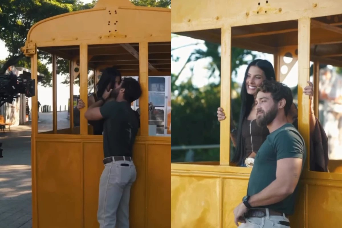 Ana Castela beija marido de Larissa Manoela e internautas nao