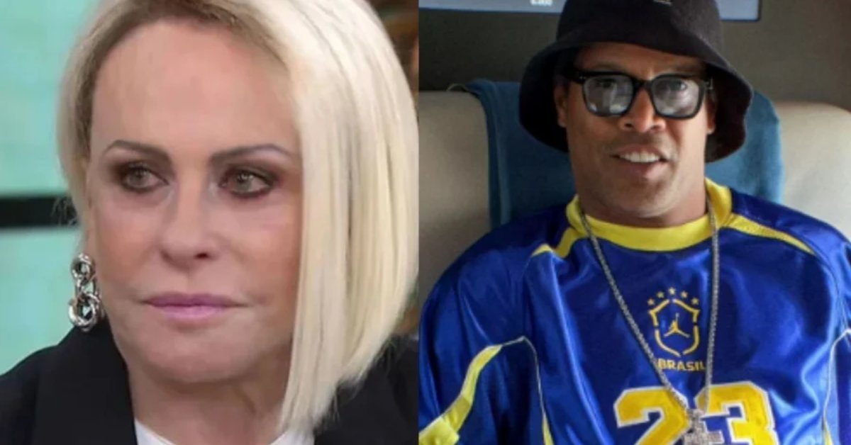 Ana Maria manda recado diretamente para Ronaldinho Gaucho apos atitude