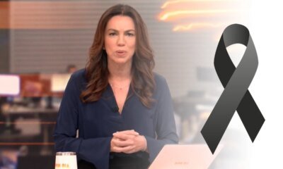 Ana Paula Araujo interrompe jornal e lamenta falecimento de ex funcionario