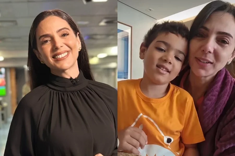 Ancora da Globo chora com homenagem do filho que.webp