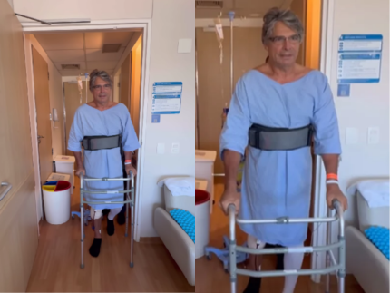 Aos 66 anos Olivier Anquier passa por cirurgia e atualiza