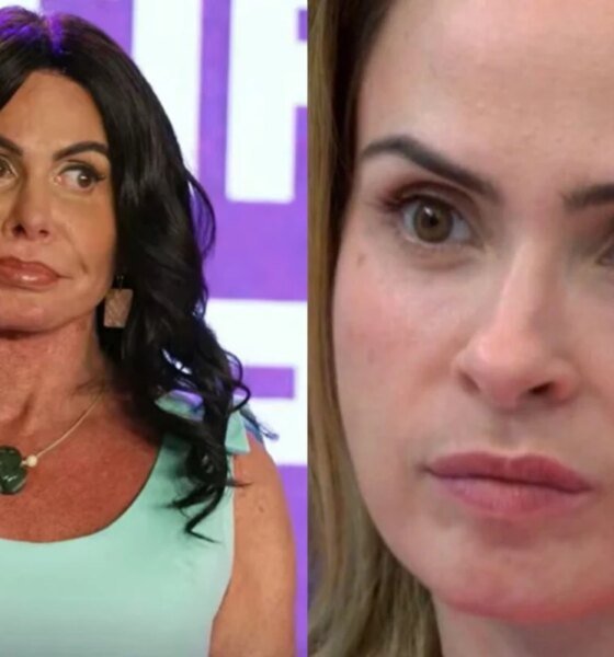 Apos conhecer Ana Paula Renault pessoalmente Gretchen quebra o silencio