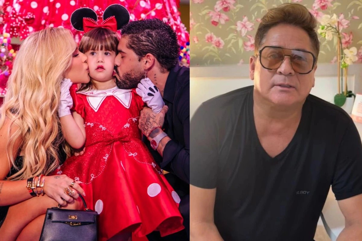 Apos faltar a festa da neta Leonardo faz publicacao em